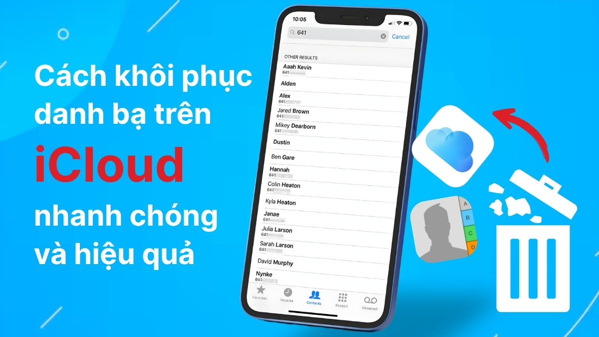 Cách khôi phục danh bạ trên iCloud nhanh chóng và hiệu quả Cách khôi phục danh bạ trên iCloud nhanh chóng và hiệu quả